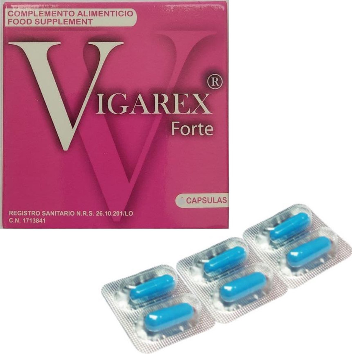 Vigarex Forte 6 capsules