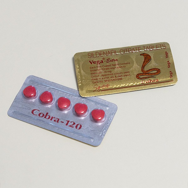Kamagra Kopen Cobra 120 mg (Sildenafil) kopen met snelle levering